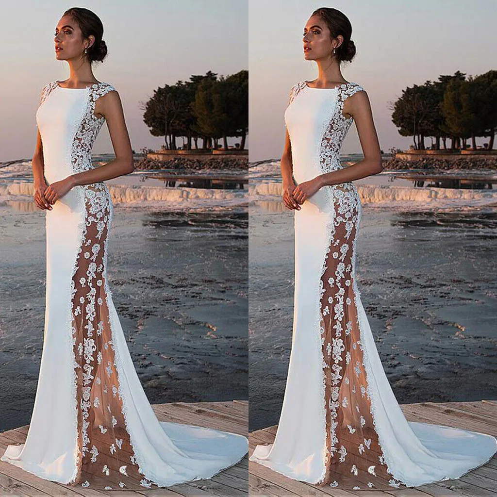 

shirt dress vestido off shoulder dresses robe bohemian dress Polka Dot vestitos White lace Long Sleeve Autumn vestidos mujer #s7