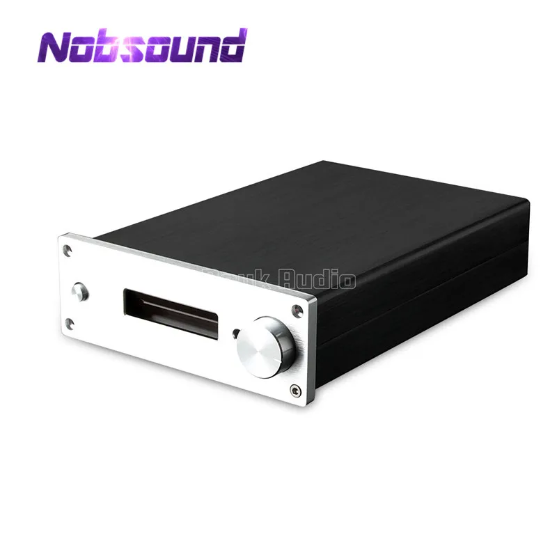 Nobsound Мини цифровой усилитель шасси Алюминиевый Чехол DIY корпус предварительно корпус усилителя