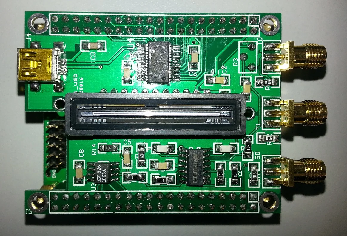 USB линейный массив CCD (TCD1304, 50 кадров/сек, интеграции 200us-20ms/10us-1ms дополнительно