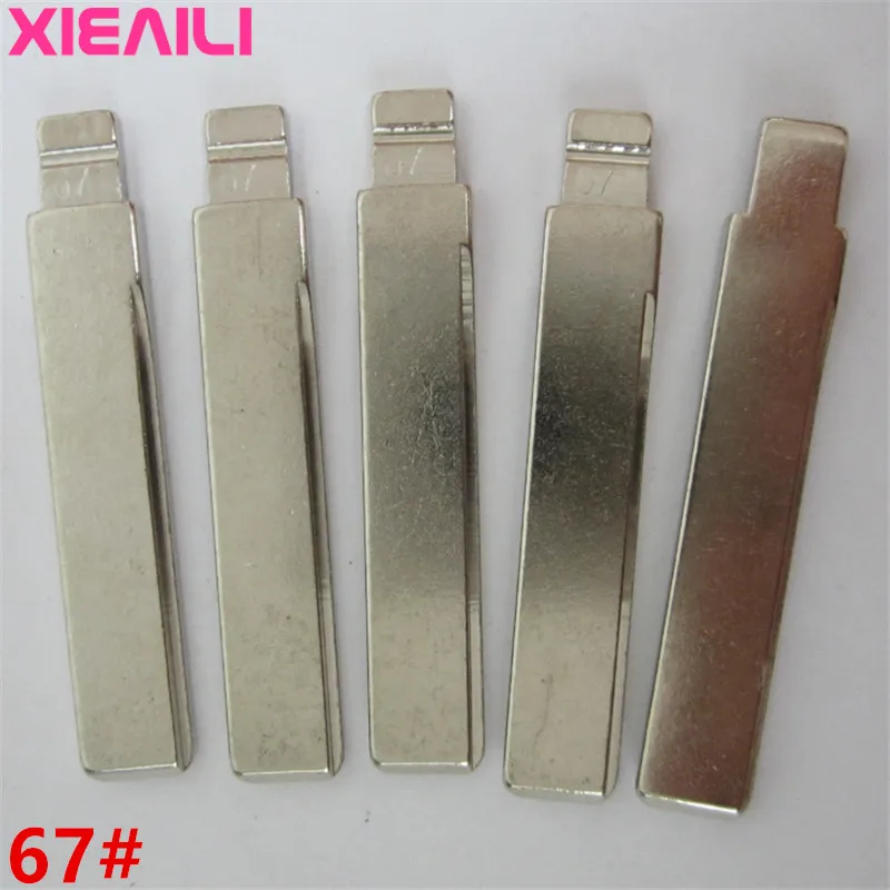 XIEAILI 20 шт./лот 67 # металлический пустой флип KD полотно дистанционного ключа S376 |