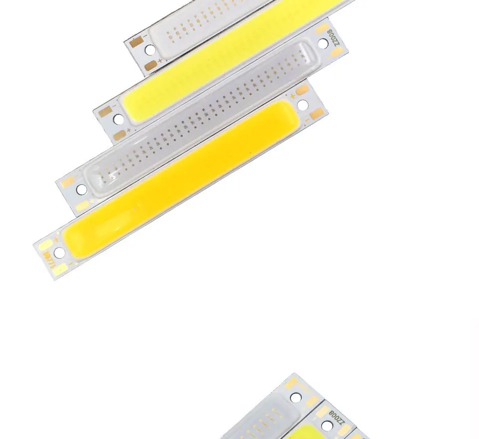 608mm Battery Powered 3.7V COB LED Light Source Strip Lamp DC3-4V Warm Cool White Blue Red Color Bulb for DIY Lighting (4)