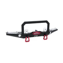 Алюминий передний бампер с лебедкой света на ведро Fairlead для Traxxas TRX4 осевой SCX10-II