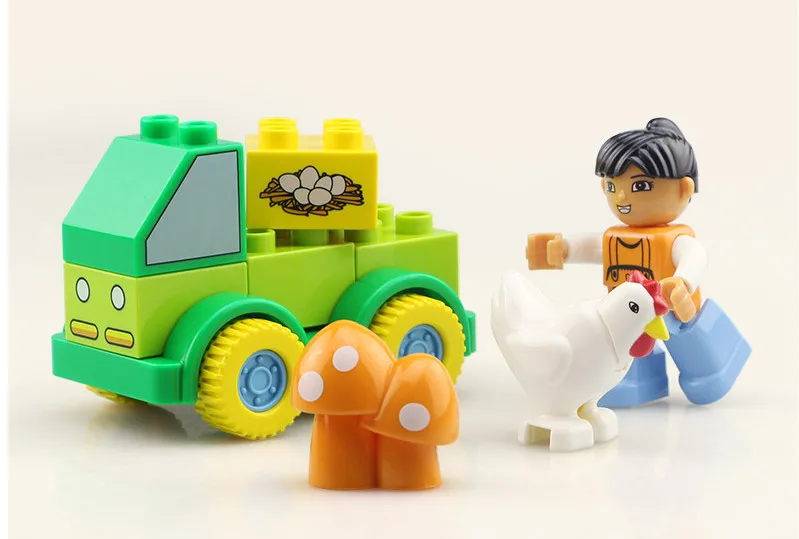 Высокое качество окружающей среды Пластик Мини DIY строительный блок Construction игрушки нажатия блоки игрушки для детей