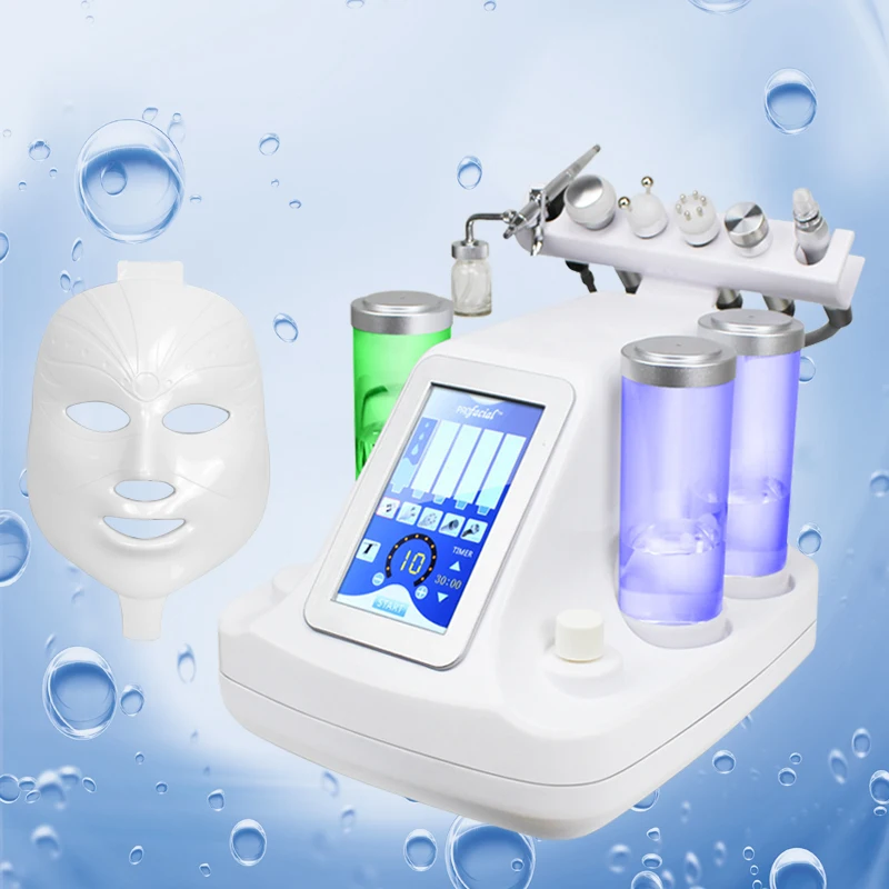 

DARSONVAL Hydra Facial 6 in 1/7 in 1 Small Bubbles Skin Care Device Ultrasonic RF Deep Pore Clean Facial Massage Machine