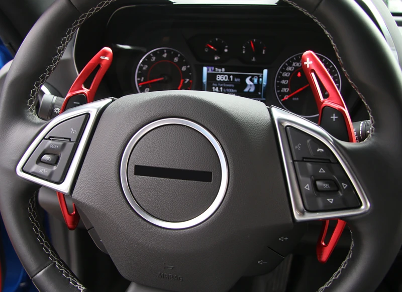 Для Chevrolet Camaro 2016 2017 2018 интерьерное рулевое колесо DSG Paddle Shifters удлинители 2шт