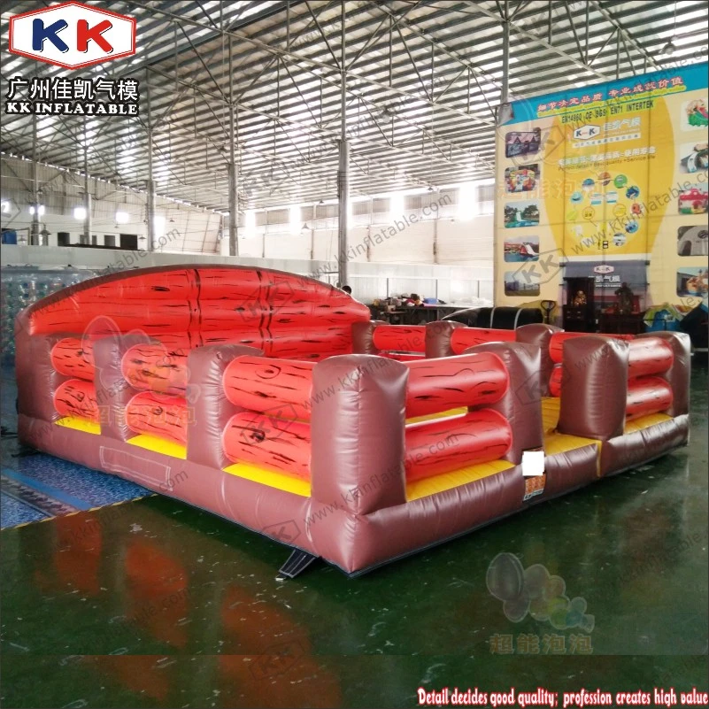 Square Farm Inflatable Bull Riding Mechanical With Inflatables Bed