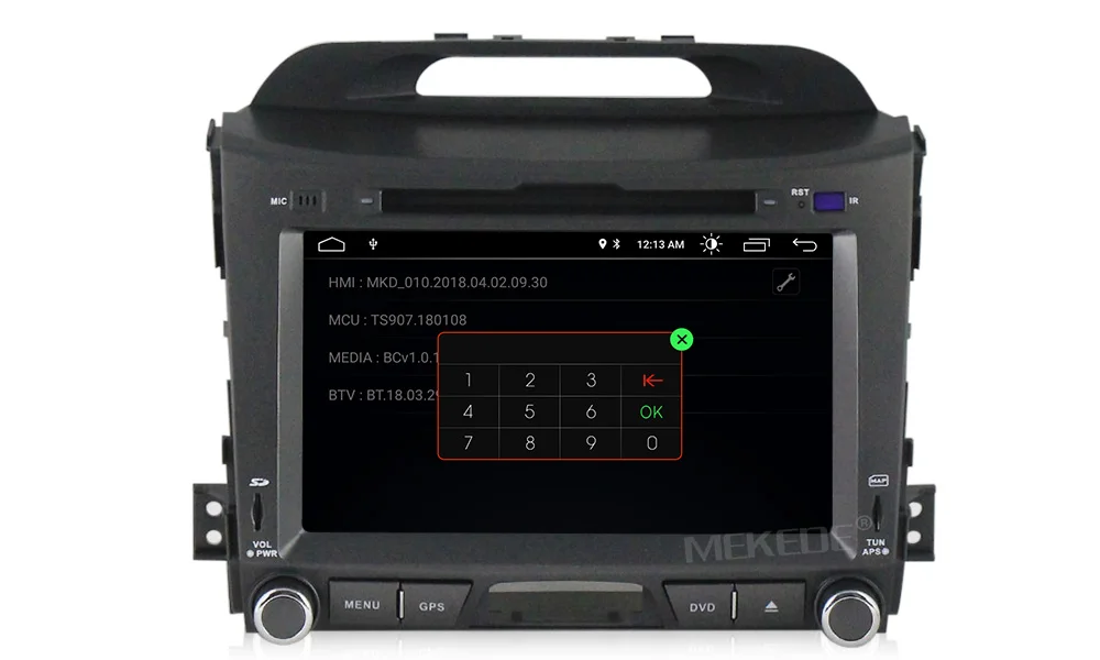 Sale Quad core Android8.1 car multimedia player for kia sportage 2011-2015 support dvd player gps navigator Bluetooth radio 3G wifi 26