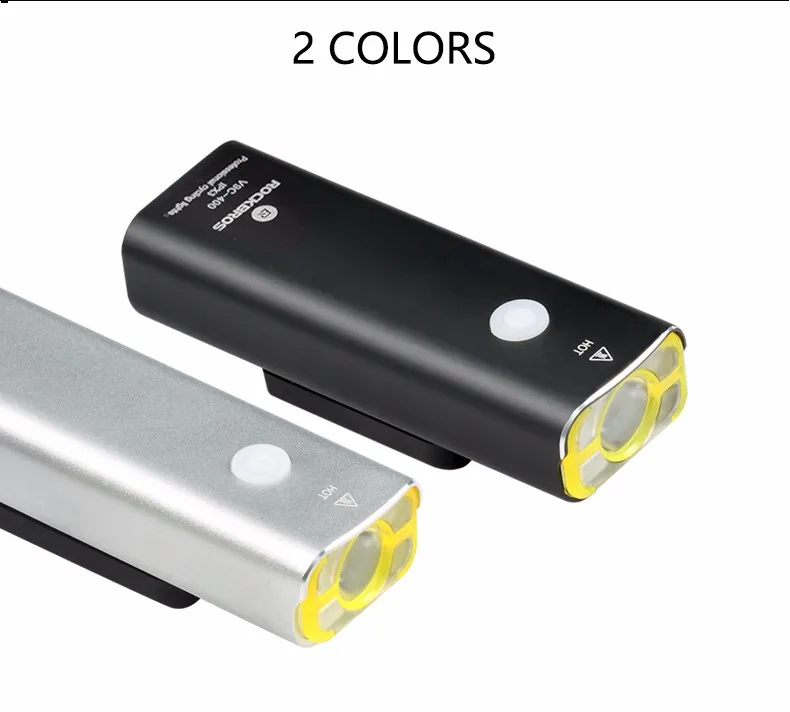 Discount ROCKBROS 400/245 Lumens Bicycle Light USB Rechargeable Cycling Handlebar Headlight Waterproof MTB Bike LED Flashlight Front Lamp 10 Discount ROCKBROS 400/245 Lumens Bicycle Light USB Rechargeable Cycling Handlebar Headlight Waterproof MTB Bike LED Flashlight Front Lamp 10