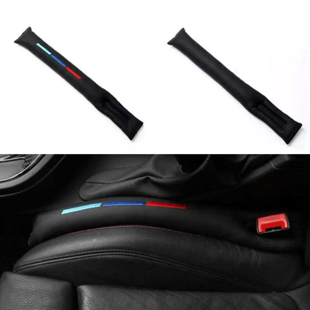 

2x 46cm Car Seat Crevice Gap Stopper PU Leather Leakproof Pad plug For Universal vehicle w211 w203 w210 W124 W204 W205 GLA GLK
