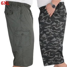 Летние тонкие мужские свободные шорты, комбинезоны, мужские шорты с несколькими карманами, Повседневные Спортивные укороченные брюки