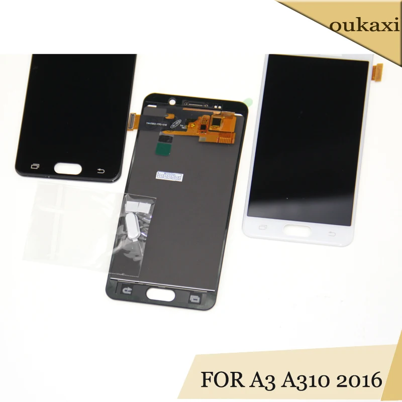 ЖК-дисплей для телефона SAMSUNG Galaxy A3 2016 сенсорный экран дигитайзер A310 A310F SM-A310F |