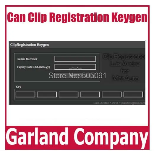 Clip Registration Keygen