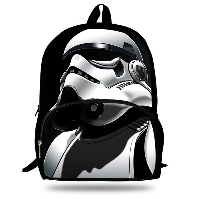 16 Inch Children Cartoon Schoolbag Star Wars Backpack For Kids Boys 16 Inch Children Cartoon Schoolbag Star Wars Backpack For Kids Boys S School Book Bag