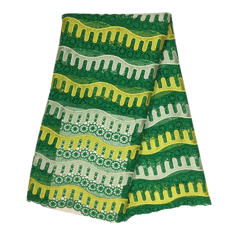 

2017 New Design High Quality Fashion African Guipure Cord Lace for Making Dresses Free Shipping 0824
