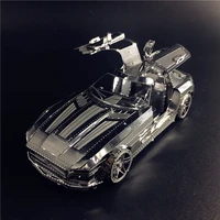 MMZ MODEL IRONSTAR 3D Metal Puzzle Butterfly Wines SPORTS Assembly Model DIY 3D Laser Cut Model puzzle toys for adult 1