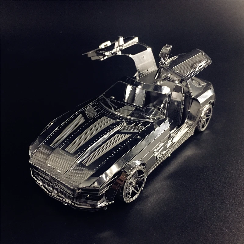 Goede MMZ MODEL NANYUAN 3D Metalen model kit vlinder wijnen SPORT Montage Model DIY 3D Laser Cut Model puzzel speelgoed voor volwassen