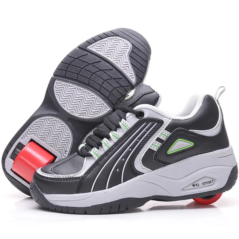 China Girls boys heelys roller shoes for children shoes with wheels for