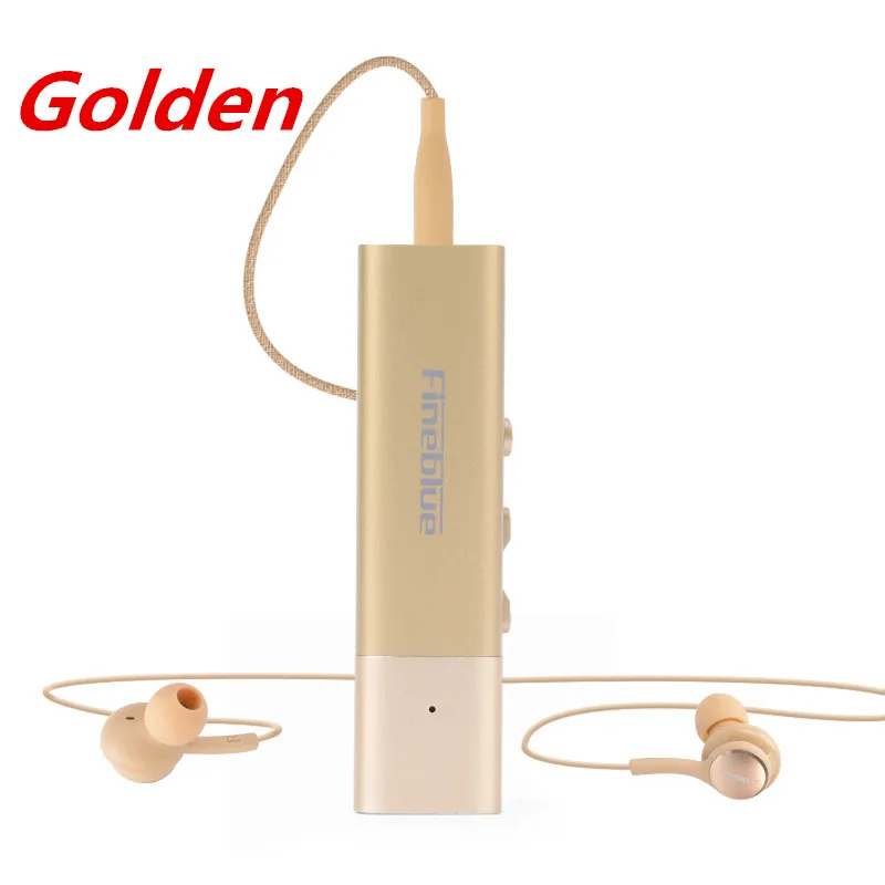 

2018 Newest Fineblue W688 Bluetooth earphone Universal Sport Bluetooth 4.1 Wireless HiFi Collar clip Bluetooth headset