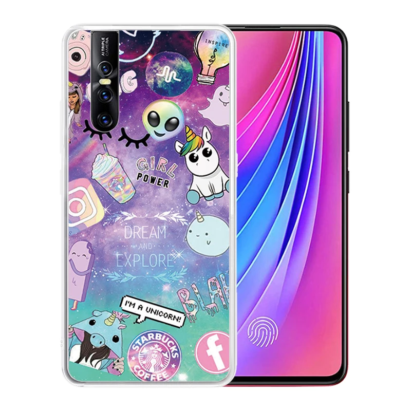 Мягкий силиконовый прозрачный чехол из ТПУ для VIVO V17 Pro Nex 3 S1 Asia V15 V11 V9 V7 V5 Youth Durable