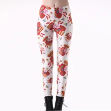 New Arrival 3226 Sexy Girl Spain Switzerland National Flag Printed Elastic Fitness Polyester Workout Women Leggings Pants