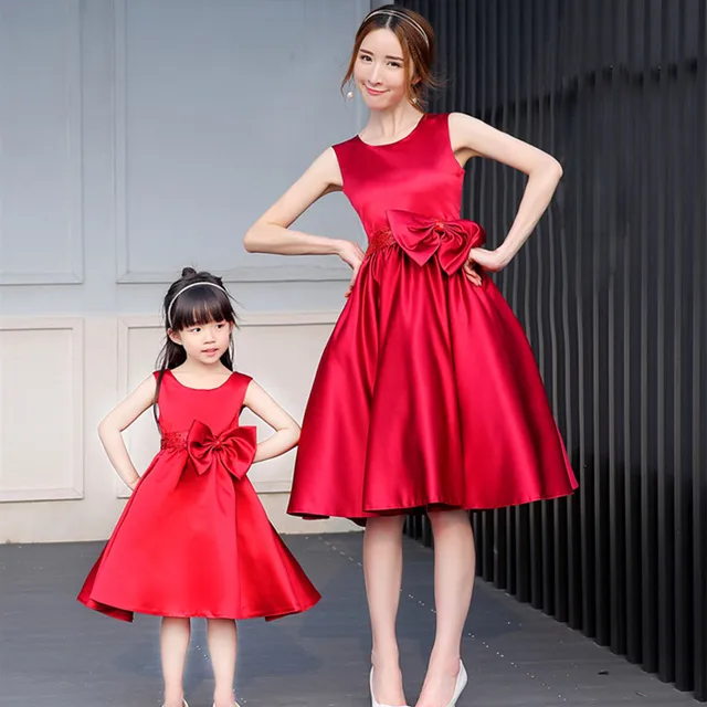 mommy and me dresses christmas