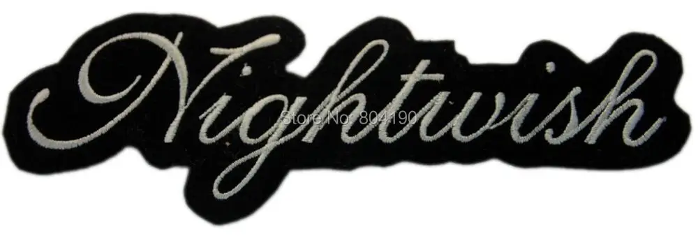 Embroidered Patch Iron Sew Logo Nightwish Music Rock Band Patch Prashantelectricco Other Collectable Patches
