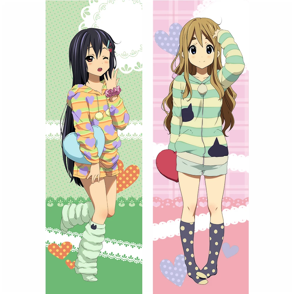 Сентябрь обновление японского аниме K ON! Яманака и Акияма Mio Hirasawa Ui Dakimakura throe