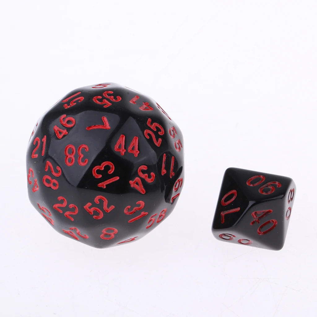 Wholesale 20 Pieces Acrylic Polyhedral Dice Set Table Board Game Party Game Accessory Colors for D&D DnD RPG Pub Drinking