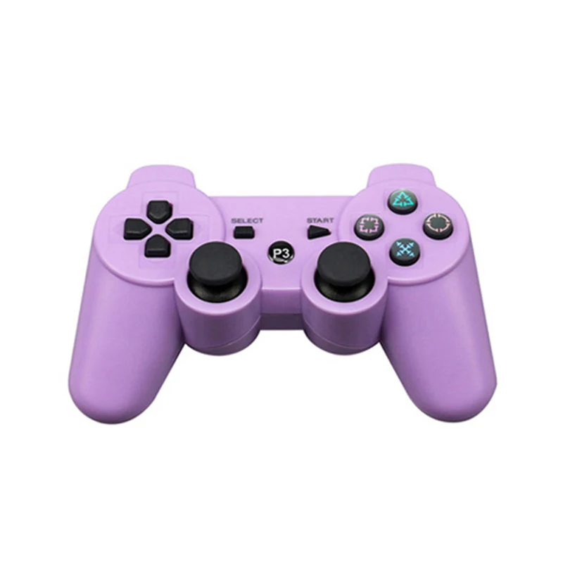 JIELI Беспроводной Bluetooth одноцветное Цвет контроллер для sony Игровые приставки Dualshock 3 PS3 контроллер вибрации геймпад