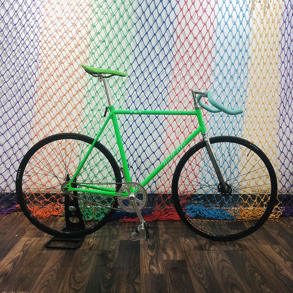 Fixed Gear bike 700C Track bicycle Single speed Bike vintage fixie bike DIY frame 58cm