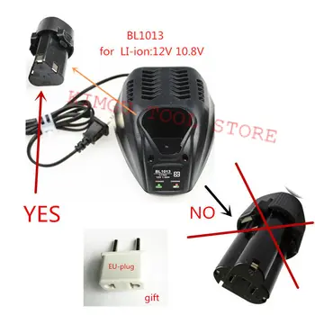 

AC220-240V Charger Replaceme For MAKITA BL1014 12V BL1013 10.8V DF330D Li-ion Battery Li-ion Battery Electric drill