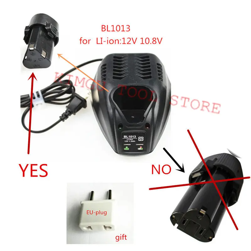 Зарядное устройство для MAKITA BL1014 12 В BL1013 10 8 DF330D|li-ion battery electric drill|for makita12v for makita |