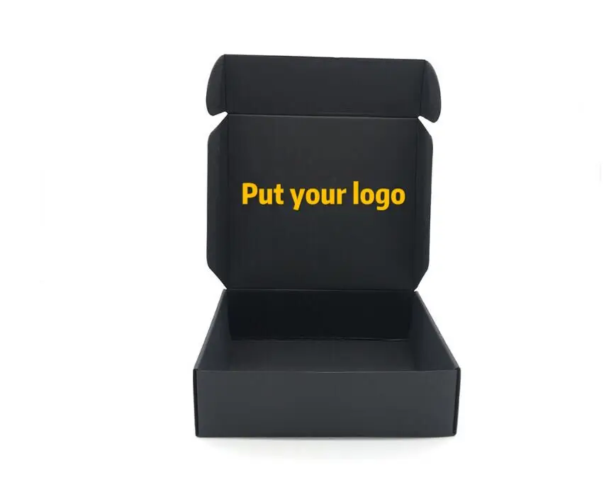 

20pcs paper box Small Black gift Cardboard Box cardboard Packaging box black Paper packaging Gift carton cardboard paper box
