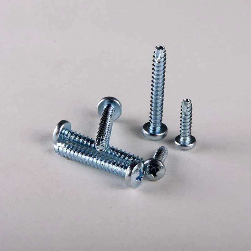 15PCS BT Type Round Hirao Phillips Self Tapping Screws Slotted Pan Head