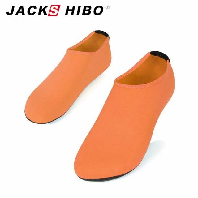 JACKSHIBO Fashion Women Sandal Design Unisex Beach Water Shoes Female Sandalias Slip On Aqua Slippers for Beach Waterpark Shoes