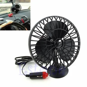 

12V Powered Mini Truck Car Vehicle Cooling Air Fan Adsorption Summer Gift