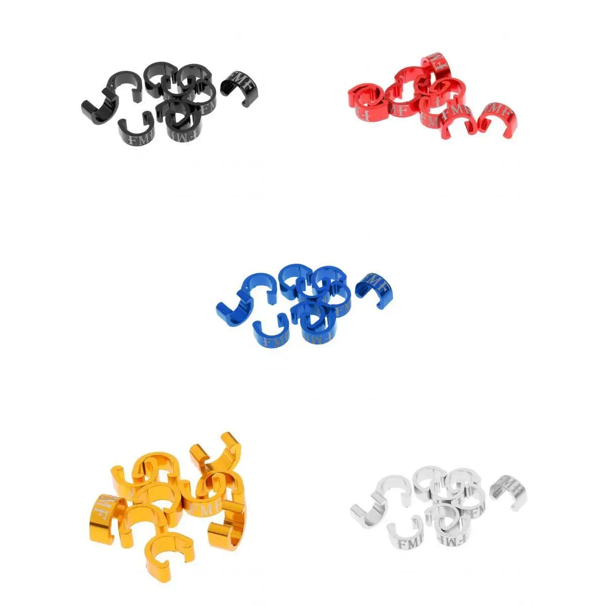 BicycleBrake Cable Guides Housing Hose C-Clips MTB BMX Road Mountain X10#@