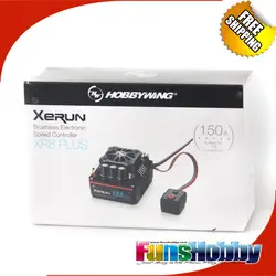 Щеточный электронный регулятор скорости Hobbywing XERUN XR8 плюс 150A Сенсор RC ESC Скорость контроллер для 1:8 Багги конкурс Losi Hongnor COD.30113300