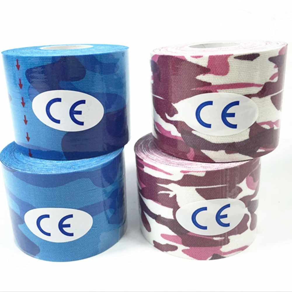 

5M*2.5CM Kinesiology Tape Athletic Muscle Support Sport Physio Therapeutic Tape Elastic Sports Bandage Muscle 1PC