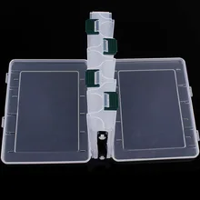 10 отсек двухслойные рыболовные приманки коробка пластиковые снасти Крючки приманки чехол для хранения EDF88