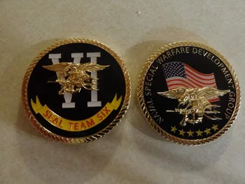 

US Navy Naval Special Warfare Development Group SEAL TEAM 6 Rare Coins, Commemorative coin, DHL free shipping