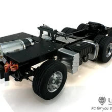 1:14 zugmaschine шасси 6x4 человек металлический корпус с 540 двигатель Tamiya модель моделирование подвеска