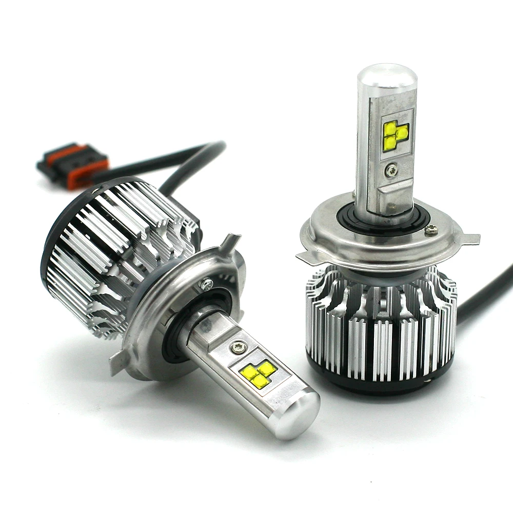 

2018 Super Bright H4 Led Bulb 12000LM Headlight Canbus H4-3 HI LO High low beam Car Led Light 12V Fog Lamp Automobiles Kit HID