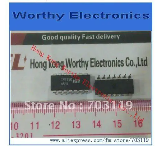 

10PCS/LOT IR2110 2110 DIP-14