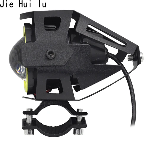 1Pcs / 2PCS 125W Motorcycle Headlight Motorbike Spotlight U7 LED Moto Driving Car Fog Spot Head Light Lamp Free Shipping Karachi