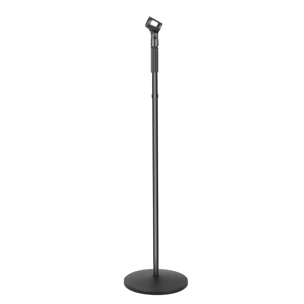 Neewer Compact Base Microphone Floor Stand with Mic Holder Adjustable Height from 39.9 to 70