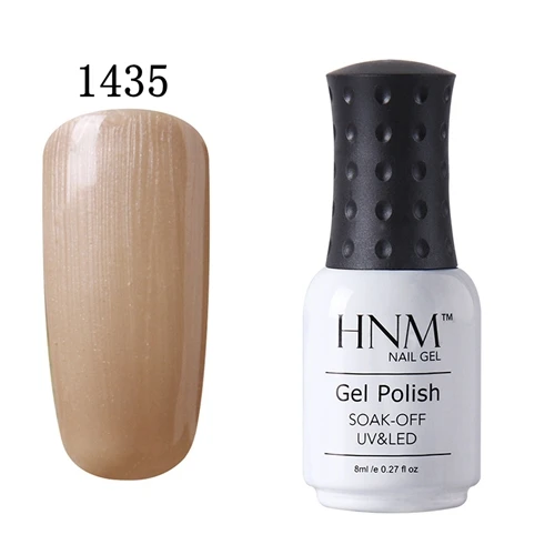 HNM, 8 мл, УФ-гель для ногтей, Быстросохнущий Гель-лак для ногтей, Гель-лак для ногтей, Полупостоянный Гель-лак - Цвет: 1435