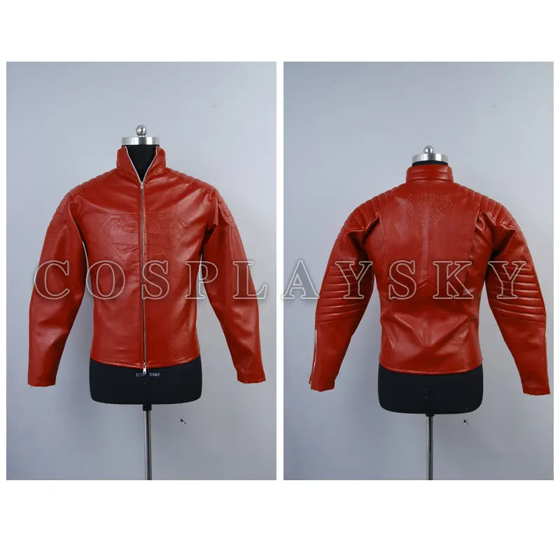 jaqueta smallville vermelha