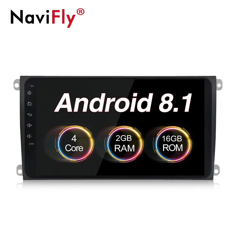 

NaviFly Android 8.1 Quad-core 9 inch Car multimedia player Radio audio for Porsche Cayenne 2003-2010 car gps navigation NO DVD