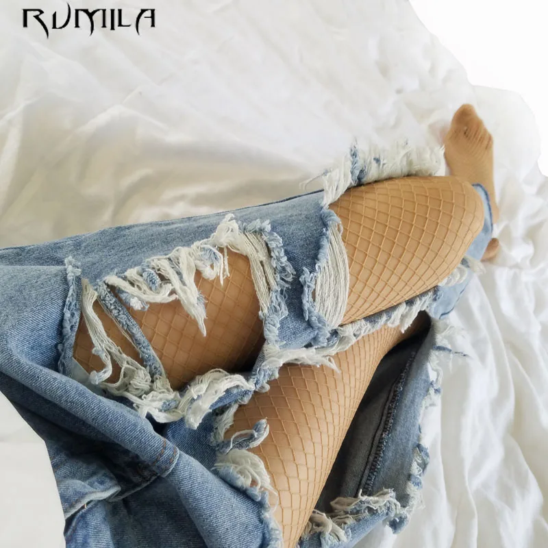 

fashion skin medium grid women high waist stocking fishnet club tights panty knitting net pantyhose trouser mesh lingerie TT016